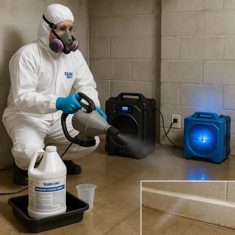 Sanitization and Odor Removal process in Crockett, TX
