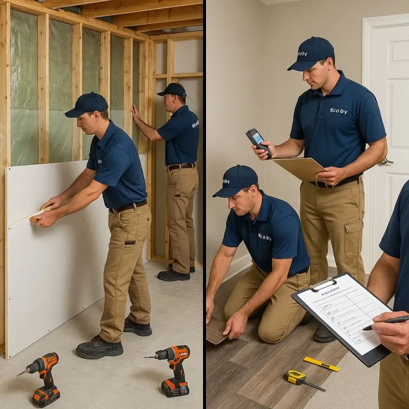 Repairs and Reconstruction process in Crockett, TX